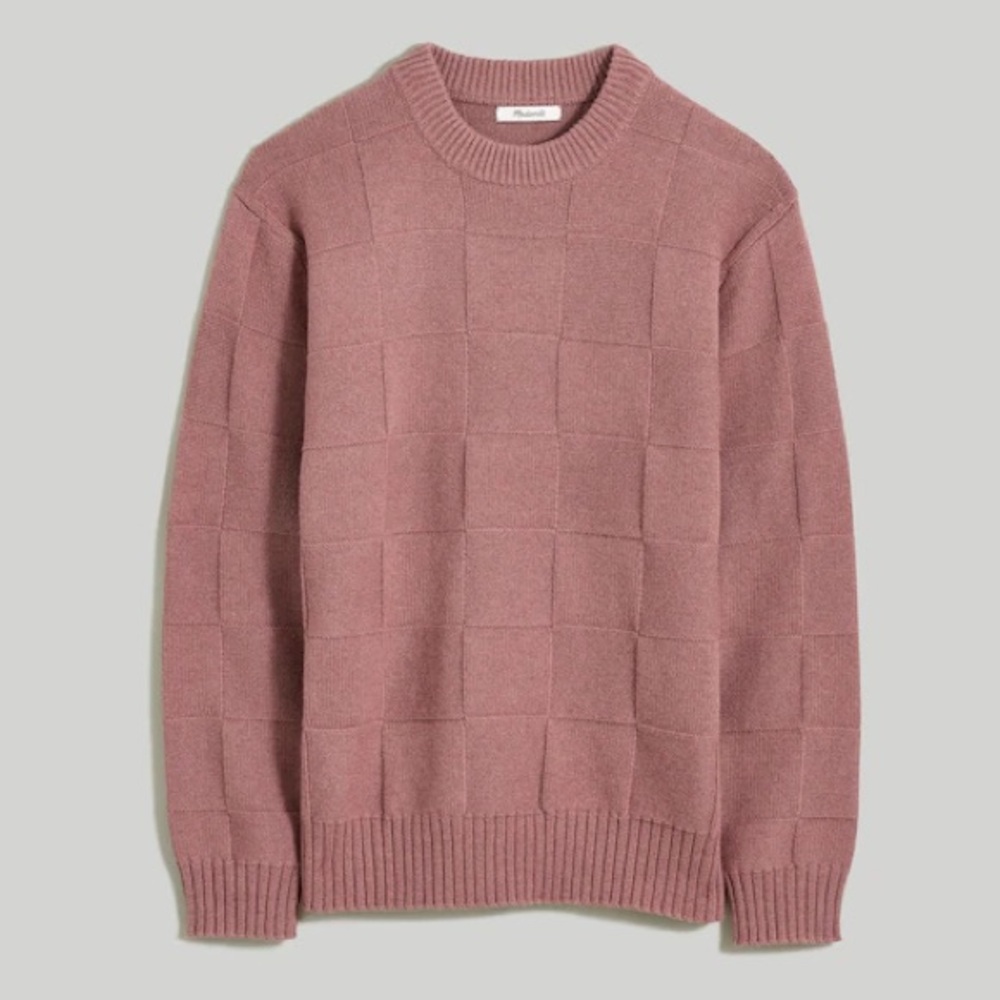 Madewell Checkerboard Sweater